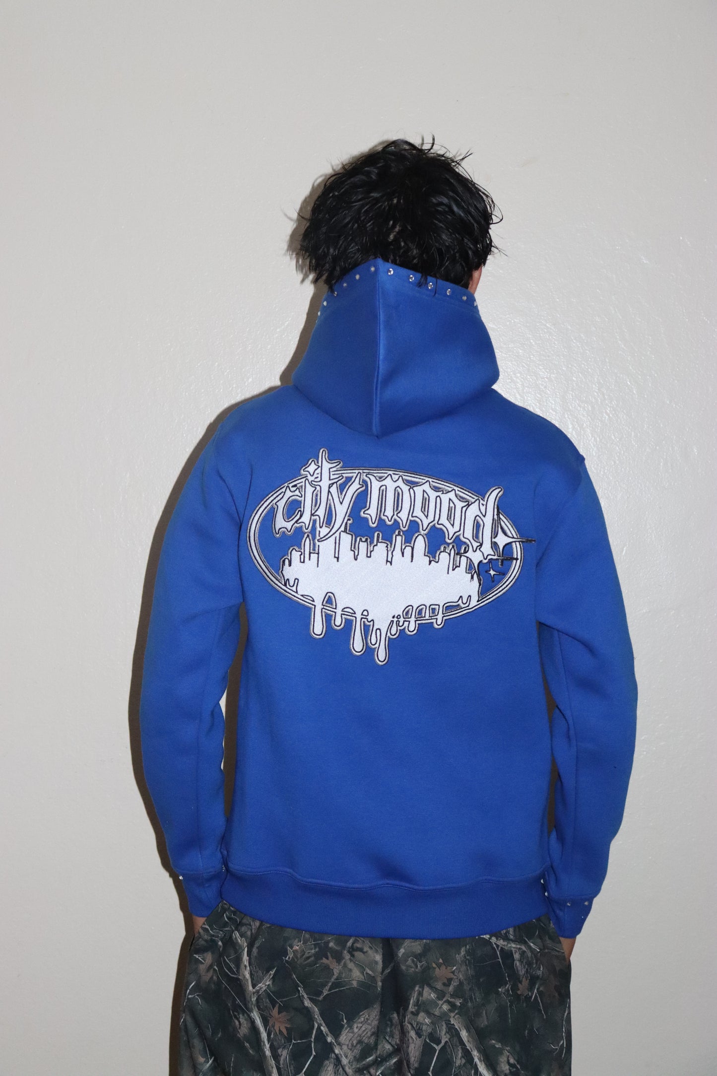 Blue City Mood Hoodie
