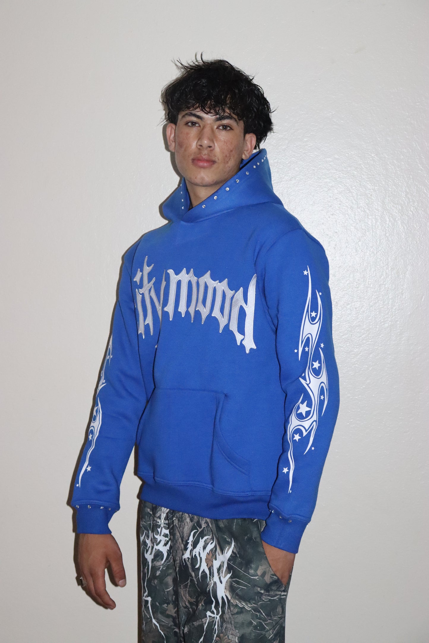 Blue City Mood Hoodie