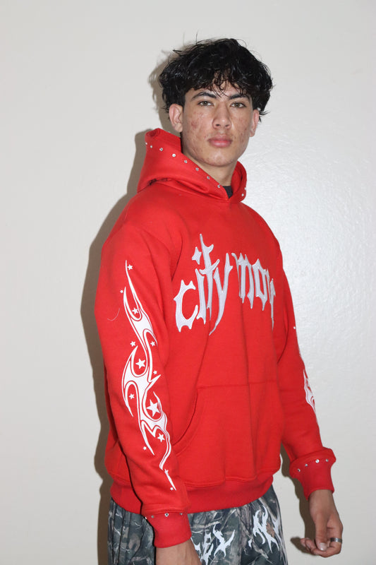 Red Citymood Hoodie