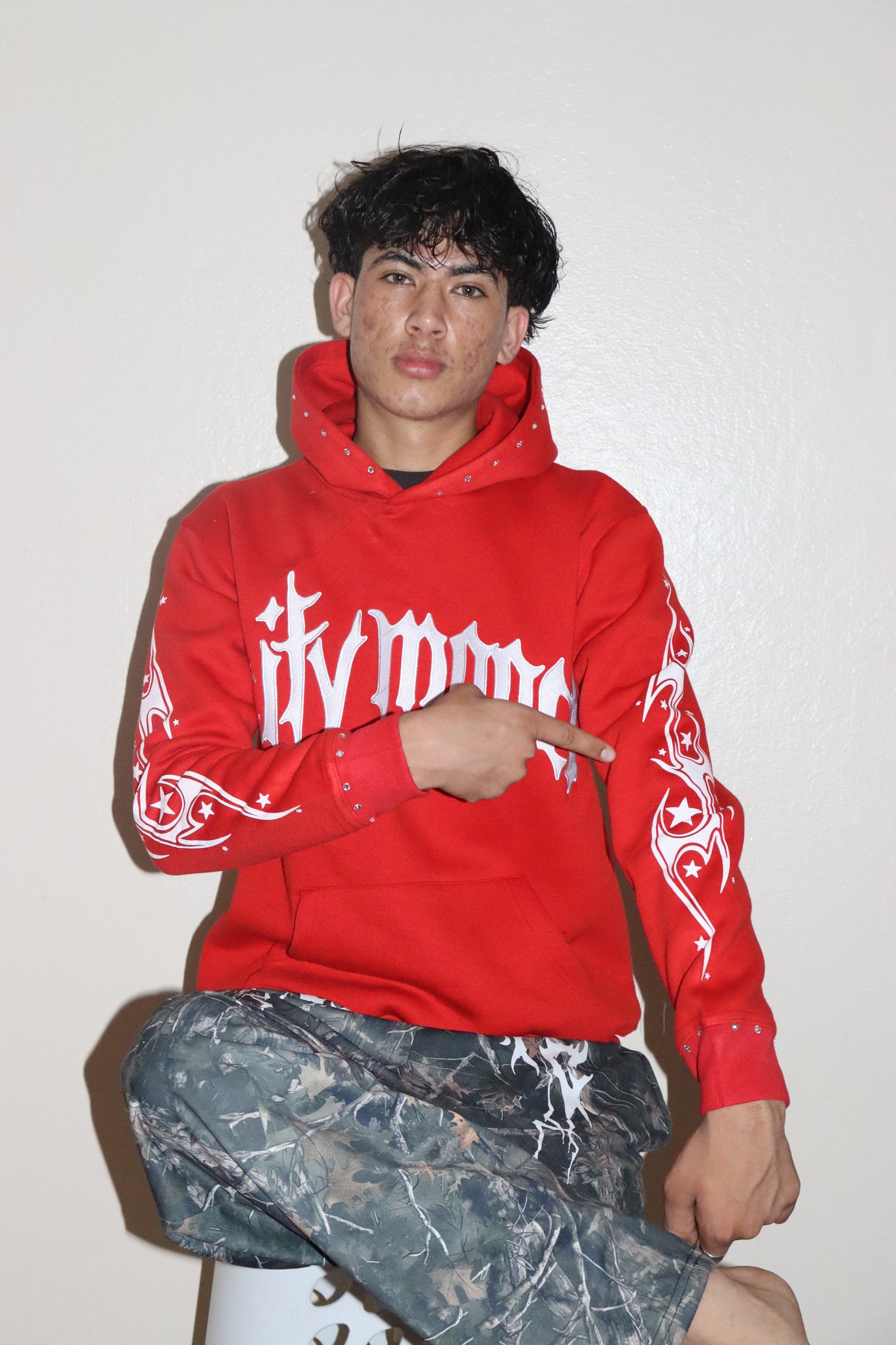 Red Citymood Hoodie